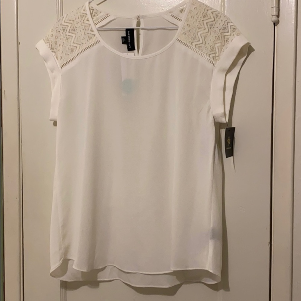 🆕 White Blouse from Stitch Fix!